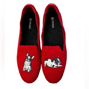 Viviana Round Toe Terry Knit Loafers